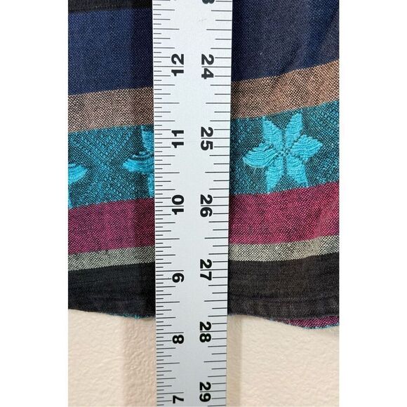 Vintage Wrangler Authentic Western Apparel Embroidered Long Sleeve Button Up - Picture 6 of 8